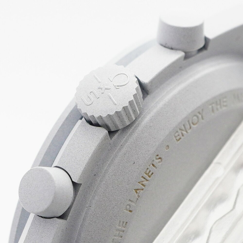 Swatch x Omega Mission to Pluto SO33M101 White Dial Men's Watch - Picture 11 of 11